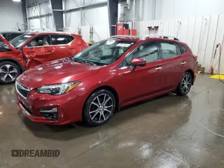 2017 Subaru Impreza Limited with VIN 4S3GTAT60H3734918, listed as a Copart auction lot 52557345 with 119,962 mi miles and Salvage title. Bid and sale history available at DreamBid. Image 1.