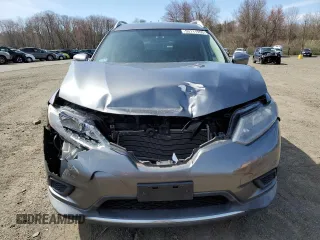 2016 Nissan Rogue SV with VIN KNMAT2MVXGP609644, listed as a Copart auction lot 53111955 with 70,943 mi miles and Salvage Title. Bid and sale history available at carsss.com. Image 5.