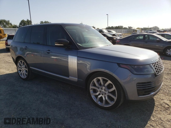 2018 Land Rover Range Rover HSE с VIN SALGS2SV6JA394475, выставлен на аукционе Copart как лот 56339855 с пробегом 75 224 миль миль и На запчасти • Non repairable. История ставок и продаж доступна на DreamBid. Изображение 4.