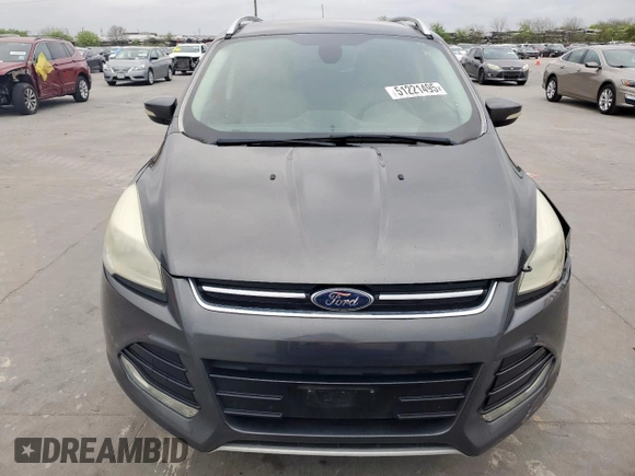 2015 Ford Escape Titanium with VIN 1FMCU0J97FUA32858, listed as a Copart auction lot 51221495 with Not provided miles and Clean title. Bid and sale history available at DreamBid. Image 5.