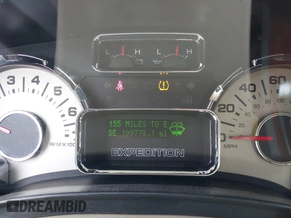 2009 Ford Expedition Max Eddie Bauer z VIN 1FMFK18509LA00260, wystawiony jako IAAI lot #41956068 z przebiegiem 199 778 mil mil oraz . Historia ofert i sprzedaży dostępna na DreamBid. Obrazek 7.