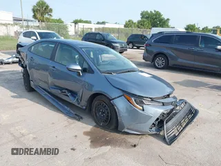 2024 Toyota Corolla LE z VIN 5YFB4MDE8RP175173, wystawiony jako IAAI lot #42384317 z przebiegiem 24 310 mil mil oraz . Historia ofert i sprzedaży dostępna na DreamBid. Obrazek 1.