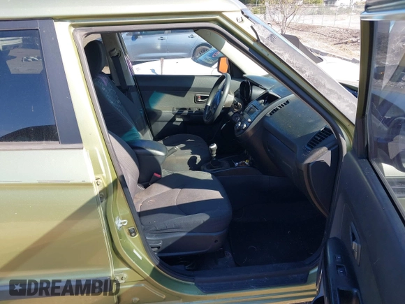 2011 Kia Soul + with VIN KNDJT2A24B7306054, listed as a IAAI auction lot 41703688 with 306,412 mi miles. Bid and sale history available at carsss.com. Image 5.