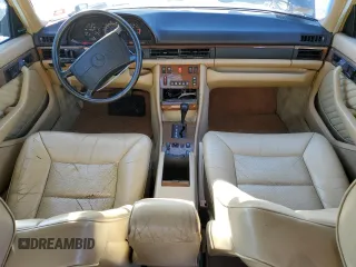 1989 Mercedes-Benz 420 with VIN WDBCA35EXKA440707, listed as a Copart auction lot 75636164 with 170,236 mi miles and Clean Title. Bid and sale history available at carsss.com. Image 8.