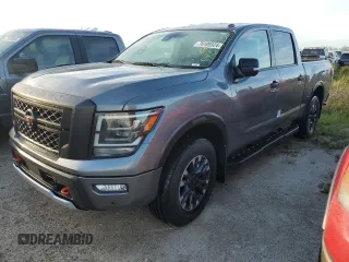 2021 Nissan Titan SV z VIN 1N6AA1ED1MN523407, wystawiony jako Copart lot #76109324 z przebiegiem Nie podano mil oraz Szkoda całkowita • Salvage title. Historia ofert i sprzedaży dostępna na DreamBid. Obrazek 1.