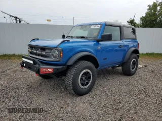 2022 Ford Bronco with VIN 1FMDE5CP6NLA87946, listed as a Copart auction lot 72008544 with 28,405 mi miles and Salvage Title. Bid and sale history available at DreamBid. Image 1.
