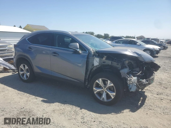 2017 Lexus NX 200t with VIN JTJYARBZ7H2080510, listed as a Copart auction lot 64825525 with 79,623 mi miles and Salvage title. Bid and sale history available at DreamBid. Image 4.