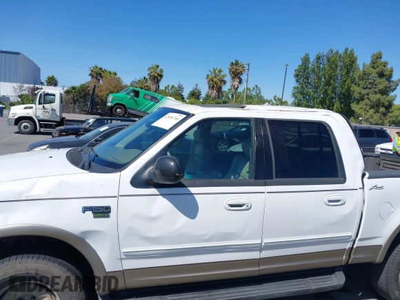 2001 Ford F-150 XLT with VIN 1FTRW08L41KF66947, listed as a IAAI auction lot 42536716 with Not provided miles and . Bid and sale history available at DreamBid. Image 6.