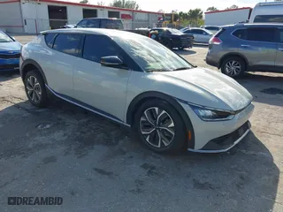 2024 Kia EV6 Wind with VIN KNDC34LA8R5218266, listed as a IAAI auction lot 41626790 with 9,682 mi miles. Bid and sale history available at carsss.com. Image 1.