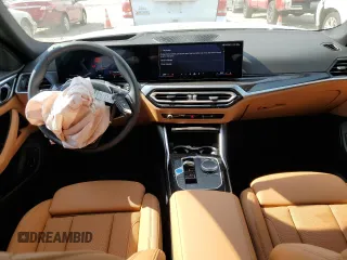 2024 BMW i4 xDrive40 with VIN WBY83FB09RFS98101, listed as a Copart auction lot 54345574 with 209 mi miles and Salvage Title. Bid and sale history available at carsss.com. Image 8.