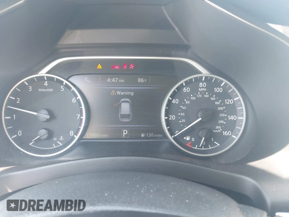 2019 Nissan Murano Platinum z VIN 5N1AZ2MJ1KN128080, wystawiony jako IAAI lot #40565964 z przebiegiem 77 480 mil mil oraz . Historia ofert i sprzedaży dostępna na DreamBid. Obrazek 7.