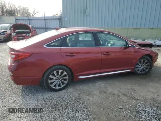 2016 Hyundai Sonata Sport with VIN 5NPE34AF3GH285166, listed as a Copart auction lot 47238685 with 177,539 mi miles and Salvage Title. Bid and sale history available at DreamBid. Image 3.