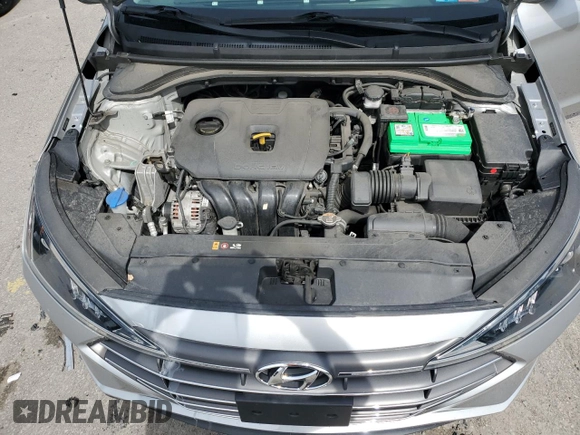 2020 Hyundai Elantra SEL z VIN 5NPD84LF6LH551347, wystawiony jako Copart lot #57335135 z przebiegiem 34 210 mil mil oraz Szkoda całkowita • Salvage title. Historia ofert i sprzedaży dostępna na DreamBid. Obrazek 11.