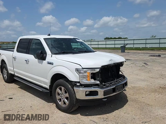 2019 Ford F-150 XL with VIN 1FTFW1E4XKFA16846, listed as a Copart auction lot 61345795 with 128,587 mi miles and Salvage title. Bid and sale history available at DreamBid. Image 13.