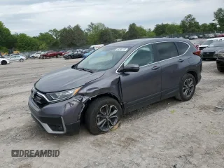 2022 Honda CR-V EX z VIN 7FARW1H53NE017299, wystawiony jako Copart lot #55298145 z przebiegiem 60 379 mil mil oraz Szkoda całkowita • Salvage title. Historia ofert i sprzedaży dostępna na DreamBid. Obrazek 1.