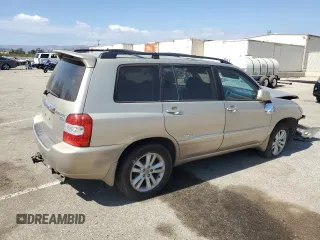 2007 Toyota Highlander Hybrid w/3rd Row with VIN JTEDW21A970021759, listed as a Copart auction lot 71891704 with 0 mi miles and Salvage Title. Bid and sale history available at carsss.com. Image 3.