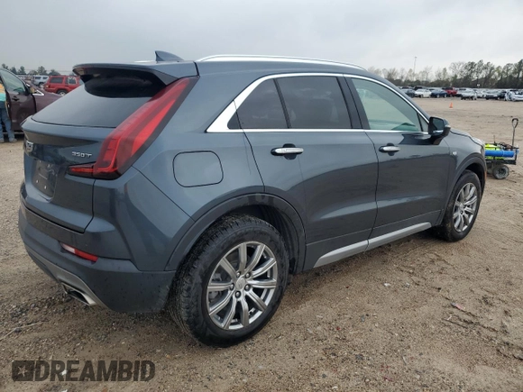 2021 Cadillac XT4 AWD Premium Luxury with VIN 1GYFZDR45MF004541, listed as a Copart auction lot 86712954 with 70,990 mi miles and Salvage Title. Bid and sale history available at carsss.com. Image 3.