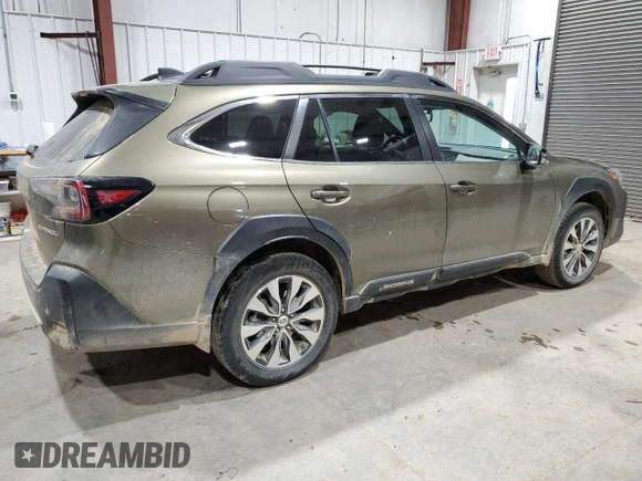 2023 Subaru Outback Limited with VIN 4S4BTANC6P3132533, listed as a Copart auction lot 47547225 with 27,388 mi miles and Salvage title. Bid and sale history available at DreamBid. Image 3.