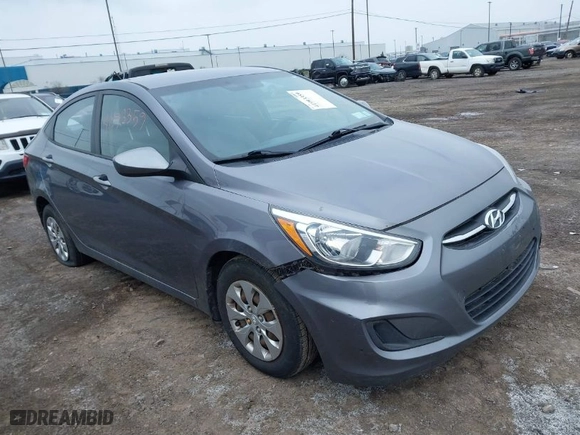 2015 Hyundai Accent GLS with VIN KMHCT4AE0FU929088, listed as a IAAI auction lot 41993359 with 149,958 mi miles. Bid and sale history available at carsss.com. Image 1.