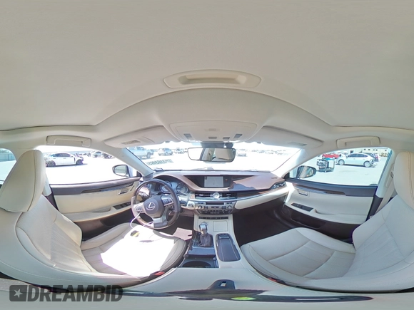 2018 Lexus ES with VIN 58ABK1GG3JU104993, listed as a Copart auction lot 50163495 with 85,640 mi miles and Salvage Title. Bid and sale history available at carsss.com. Image 12.