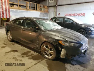 2018 Ford Fusion SE with VIN 3FA6P0H71JR190955, listed as a Copart auction lot 86531044 with 78,387 mi miles and Salvage Title. Bid and sale history available at DreamBid. Image 4.