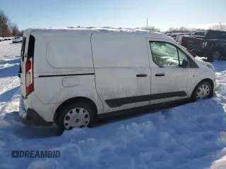 2022 Ford Transit Connect XLT with VIN NM0LS7T25N1521498, listed as a Copart auction lot 43711955 with 244,457 mi miles and Clean title. Bid and sale history available at DreamBid. Image 3.