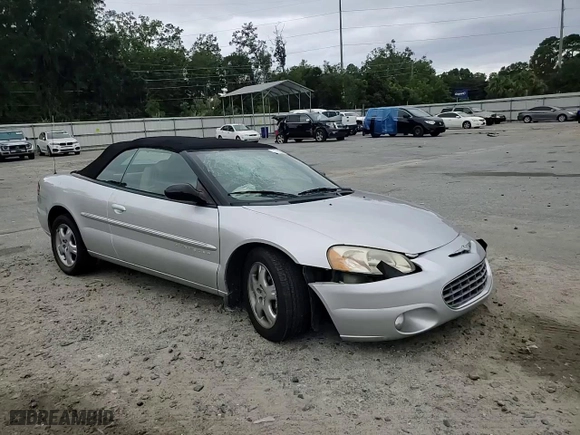 2001 Chrysler Sebring LXi with VIN 1C3EL55U71N630824, listed as a Copart auction lot 71733504 with 149,803 mi miles and Salvage Title. Bid and sale history available at carsss.com. Image 11.