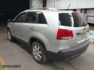 2013 Kia Sorento LX with VIN 5XYKT3A69DG389015, listed as a IAAI auction lot 41852399 with 52,407 mi miles. Bid and sale history available at carsss.com. Image 3.