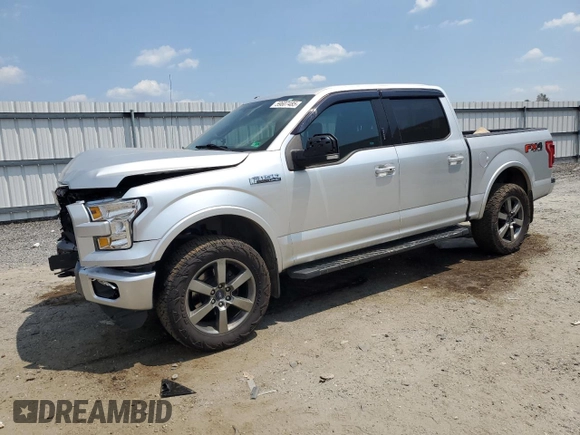 2015 Ford F-150 XLT with VIN 1FTEW1EGXFFC48357, listed as a Copart auction lot 59607485 with 199,050 mi miles and Salvage title. Bid and sale history available at DreamBid. Image 1.