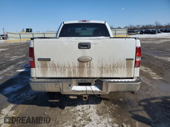 2008 Ford F-150 XL with VIN 1FTPX12V78FA77840, listed as a Copart auction lot 45140905 with 298,984 mi miles and Salvage title. Bid and sale history available at DreamBid. Image 6.