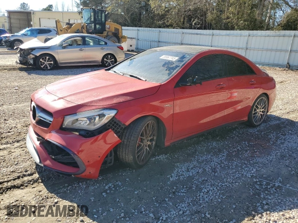 2018 Mercedes-Benz CLA with VIN WDDSJ5CB9JN567902, listed as a Copart auction lot 88967745 with 130,295 mi miles and Clean Title. Bid and sale history available at carsss.com. Image 1.
