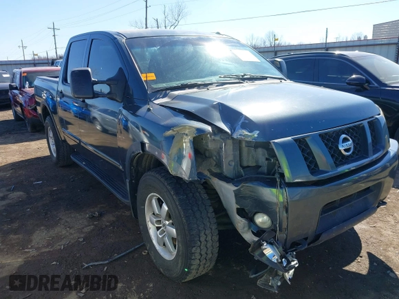 2011 Nissan Titan Pro-4X с VIN 1N6BA0ECXBN310863, выставлен на аукционе IAAI как лот 41686197 с пробегом 149 474 миль миль и . История ставок и продаж доступна на DreamBid. Изображение 1.