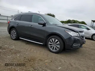 2014 Acura MDX Technology с VIN 5FRYD4H45EB036067, выставлен на аукционе Copart как лот 59364315 с пробегом 143 605 миль миль и Списание • Salvage title. История ставок и продаж доступна на DreamBid. Изображение 4.