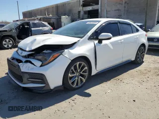 2020 Toyota Corolla SE with VIN 5YFS4RCE7LP054723, listed as a Copart auction lot 49635005 with 88,194 mi miles and Salvage Title. Bid and sale history available at carsss.com. Image 1.