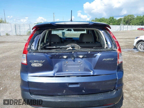 2013 Honda CR-V EX-L with VIN 2HKRM4H79DH650376, listed as a IAAI auction lot 42405752 with 216,225 mi miles and . Bid and sale history available at DreamBid. Image 6.