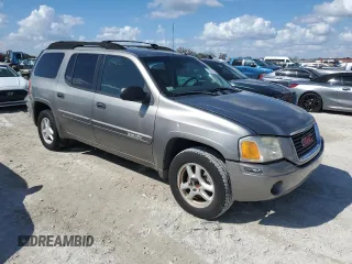 2005 GMC Envoy XL SLE with VIN 1GKES16S556165646, listed as a Copart auction lot 78591394 with 0 mi miles and Salvage Title. Bid and sale history available at carsss.com. Image 4.