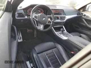 2022 BMW 4 Series 430i xDrive with VIN WBA73AP02NCK63692, listed as a Copart auction lot 84758794 with 21,484 mi miles and Salvage Title. Bid and sale history available at DreamBid. Image 8.