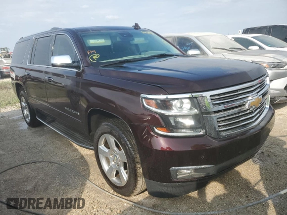 2020 Chevrolet Suburban Premier with VIN 1GNSCJKC1LR204889, listed as a Copart auction lot 74912994 with 48,046 mi miles and Non repairable. Bid and sale history available at DreamBid. Image 4.
