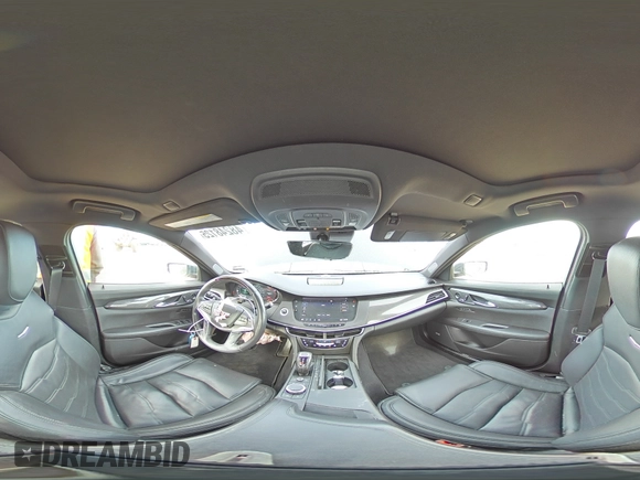 2019 Cadillac CT6 Sport AWD with VIN 1G6KP5R64KU127826, listed as a Copart auction lot 48248125 with 43,171 mi miles and Salvage title. Bid and sale history available at DreamBid. Image 13.