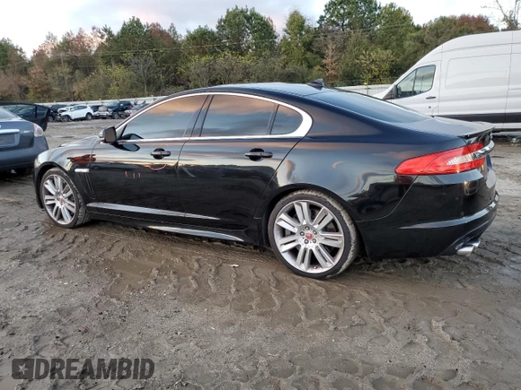 2013 Jaguar XF with VIN SAJWA0JC4DMS64094, listed as a Copart auction lot 80721014 with 133,462 mi miles and Salvage Title. Bid and sale history available at DreamBid. Image 2.