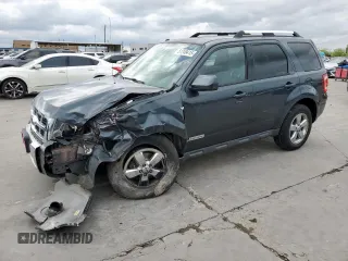 2008 Ford Escape Limited с VIN 1FMCU04138KB77500, выставлен на аукционе Copart как лот 51249415 с пробегом 106 667 миль миль и Списание • Salvage title. История ставок и продаж доступна на DreamBid. Изображение 1.