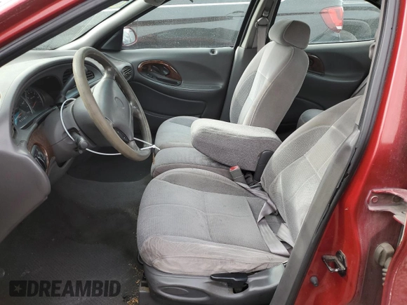 1999 Mercury Sable GS with VIN 1MEFM50U8XA606034, listed as a Copart auction lot 49061995 with 245,641 mi miles and Salvage Title. Bid and sale history available at DreamBid. Image 7.
