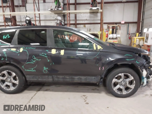2017 Honda CR-V EX with VIN 5J6RW2H57HL059990, listed as a IAAI auction lot 41757025 with 136,533 mi miles. Bid and sale history available at carsss.com. Image 13.