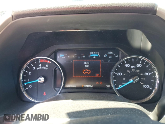 2020 Ford F-250 XL with VIN 1FT8W2BT6LEE68603, listed as a Copart auction lot 56528725 with 171,846 mi miles and Salvage title. Bid and sale history available at DreamBid. Image 9.