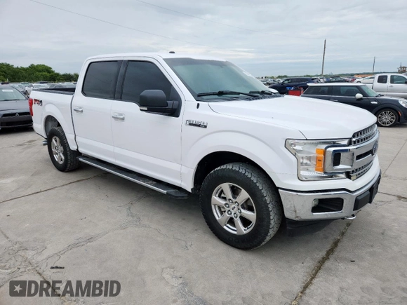 2018 Ford F-150 XL with VIN 1FTEW1E54JKC36073, listed as a Copart auction lot 63433085 with 136,844 mi miles and Clean title. Bid and sale history available at DreamBid. Image 4.