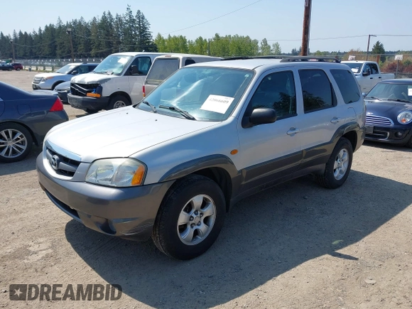 2004 Mazda Tribute ES with VIN 4F2CZ96194KM28781, listed as a IAAI auction lot 42066609 with 230,166 mi miles and . Bid and sale history available at carsss.com. Image 2.