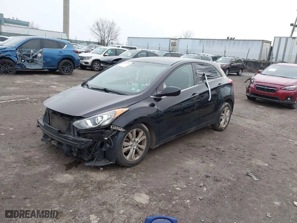 2014 Hyundai Elantra GT with VIN KMHD35LH4EU193790, listed as a IAAI auction lot 41237078 with NaN miles. Bid and sale history available at carsss.com. Image 2.