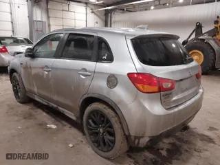 2017 Mitsubishi Outlander Sport ES 2.0 with VIN JA4AR3AU0HZ051917, listed as a IAAI auction lot 41005628 with 72,276 mi miles. Bid and sale history available at carsss.com. Image 3.