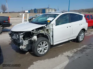 2014 Toyota RAV4 Limited with VIN 2T3DFREV1EW180066, listed as a IAAI auction lot 41687055 with 58,320 mi miles. Bid and sale history available at carsss.com. Image 2.