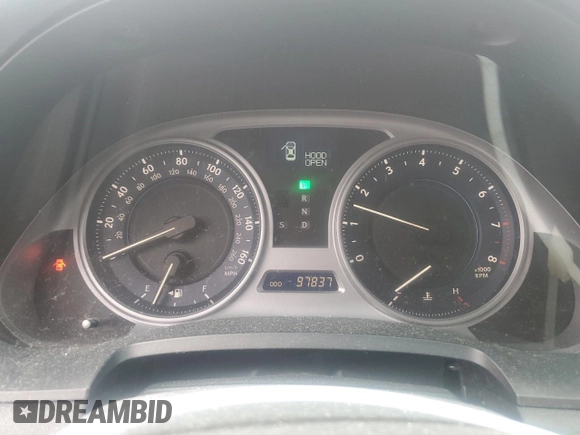 2010 Lexus IS 250 with VIN JTHCF5C28A5044059, listed as a Copart auction lot 59528575 with 97,837 mi miles and Clean title. Bid and sale history available at DreamBid. Image 9.